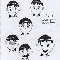 Mi Proyecto del curso: Creación de personajes manga. Pencil Drawing project by Greta Castillo - 07.25.2020