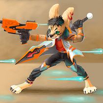 Mi Proyecto del curso: Pintura digital de personajes: ilustra con luz y color. Artes plásticas, Concept Art, e Desenho digital projeto de Darling Vicente Hernández García - 24.07.2020