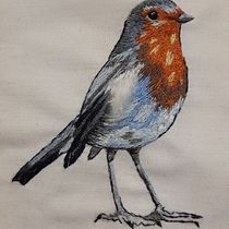 Meu projeto do curso: Pintar com linha: técnicas de ilustração têxtil. Embroider project by mariangelica.rente - 07.30.2020