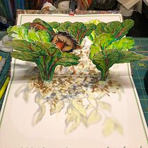 My project in Pop-Up Book Creation course. Design project by deludahl - 07.24.2020