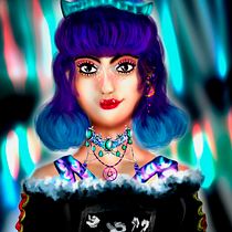 Chica Aurora .  project by Ismael Castellanos - 07.25.2020