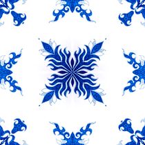 Mi Proyecto del curso: Pattern Estilo Azulejo. Ilustração tradicional projeto de Carla Capandeguy - 25.07.2020