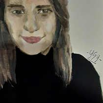 Mi Proyecto del curso: Retrato en acuarela a partir de una fotografía. Portrait Drawing project by yesymarlanz - 07.25.2020