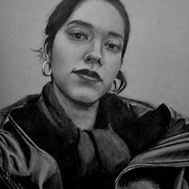 Mi proyecto final, mujer desafiante. Desenho a lápis, Desenho artístico, e Desenho de retrato projeto de Adan Srod - 25.07.2020