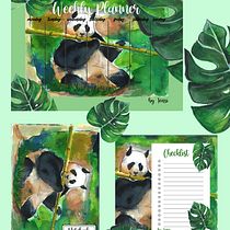 Mi Proyecto del curso: PANDA papeleria . Desenho, Pintura, e Pintura em aquarela projeto de Teissi Aranda - 13.08.2020