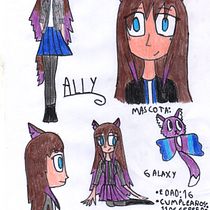 Mi Proyecto del curso: Una chica llamada Ally. Artistic Drawing project by adrianashernandez - 07.26.2020