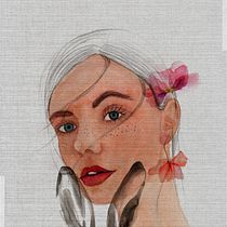 Mi Proyecto del curso: Retrato ilustrado en acuarela. Projekt z dziedziny  Architektura, Architektura c, frowa i  Sztuki piękne użytkownika Tefy Bautista - 26.07.2020