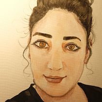 Mi Proyecto del curso: Retrato en acuarela a partir de una fotografía. Watercolor Painting project by ortopaty - 07.26.2020