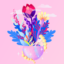 My project in Flat Illustration with Photoshop course. Digital Illustration project by Юлия Кузьмичева - 08.04.2020