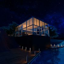 Mi Proyecto del curso: Representación de espacios arquitectónicos con 3D Studio Max. Un projet de Architecture de Ronald Torres Ortiz - 27.07.2020