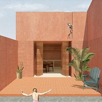 Mi Proyecto del curso: Representación gráfica de proyectos arquitectónicos. Un projet de 3D , et Collage de Nicole Alvariñas - 27.07.2020