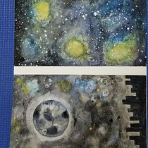 My project in Modern Watercolor Techniques course. Un progetto di Pittura ad acquerello di allyhk - 27.07.2020