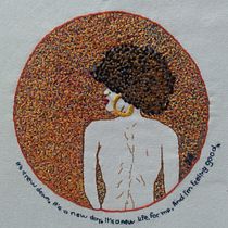 Mi Proyecto del curso: Técnicas básicas de bordado: puntadas, composiciones y gamas cromáticas. Embroider project by Zitlaly Atenea Bautista Galván - 07.27.2020