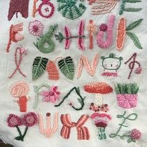 My project in Introduction to Raised Embroidery course. Un projet de Broderie de Margarida Vasconcelos - 27.07.2020