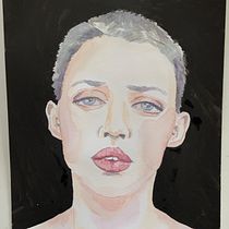 Mein Kursprojekt: Aquarellporträt mit fotografischem Vorbild. Watercolor Painting project by Britta Häusler - 07.27.2020