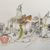 My project in The Art of Sketching: Transform Your Doodles into Art course. Traditional illustration project by francoise.vanopbergen - 07.27.2020