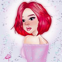Mi Proyecto del curso: Retrato de personajes femeninos con Procreate. Projekt z dziedziny  R i sunek użytkownika yady acosta - 27.07.2020