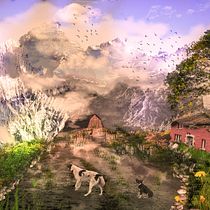 Mi Proyecto del curso: Matte Painting: creando mundos fotorrealistas. Pattern Design project by Helmy Sney Hernandez - 07.29.2020