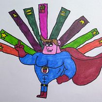 Mr. Papafrita. Un projet de Dessin de diemark - 30.07.2020