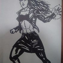 meu projeto final:). Traditional illustration project by Christopher Feitosa - 01.29.2003