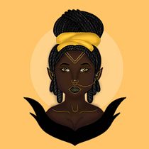 My project in Female Character Portraits in Procreate course. Projekt z dziedziny Projektowanie postaci użytkownika deeh_douglas - 28.07.2020