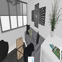 Mi Proyecto del curso: Iniciación al diseño de interiores. Een project van Interieurontwerp van Giova Lombardo - 29.07.2020