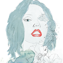 My project in Illustrated Portraits with Procreate course. Design project by Siobhan Murphy - 07.28.2020