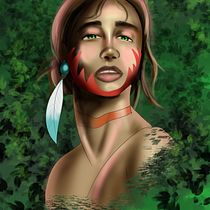 My project in Digital Fantasy Portraits with Photoshop course. 2D Animation project by pollo2224sv - 07.28.2020