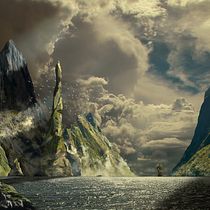 Meu projeto do curso: Matte Painting: criando mundo fotorrealistas. Concept Art project by tarcisioguerinops4 - 09.15.2020