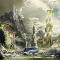 Mi Proyecto del curso: Matte Painting: creando mundos fotorrealistas. Design, and Photographic Lighting project by Nicolas Morales - 07.29.2020