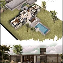 Mi Proyecto del curso: Ilustración digital de proyectos arquitectónicos. Interior Architecture project by Michelle Sandoval Herrera - 07.29.2020