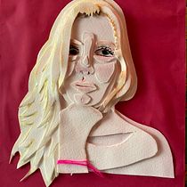 Mi Proyecto del curso: Retratos 3D con capas de papel. Desenho projeto de María De Los Ángeles Martínez avendaño - 29.07.2020