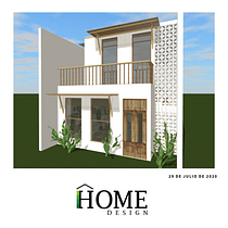 Mi Proyecto del curso: Condominios funcionales. Een project van  3D-ontwerp van Jorge Luis Mendoza Urcia - 29.07.2020
