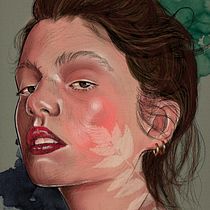 Mi Proyecto del curso: Retrato ilustrado con Procreate. Digital Illustration, and Oil Painting project by Hilario Suárez - 07.30.2020