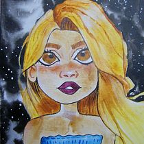 Mi Proyecto del curso: Técnicas modernas de acuarela. Watercolor Painting project by Andrea matesanz - 07.30.2020