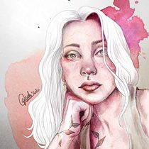 Mi Proyecto del curso: Retrato ilustrado con Procreate.  projeto de Raquel Bertrán - 04.10.2020