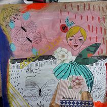 Meu projeto do curso: Técnicas de ilustração para desbloquear sua criatividade. Collage project by Adriana Antunes - 07.30.2020