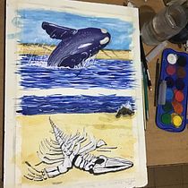 Proyecto final Acuarela: D-Evolución o La continuidad de los parques . Sketching, Drawing, and Watercolor Painting project by Juan Pablo Mouesca - 07.31.2020