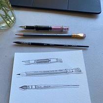 My project in The Art of Sketching: Transform Your Doodles into Art course. Traditional illustration project by allison - 07.30.2020