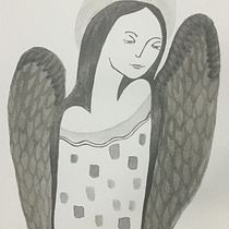 Mi Proyecto del curso: Introducción a la ilustración con tinta china. Ilustração com tinta projeto de Irene Calero - 31.07.2020