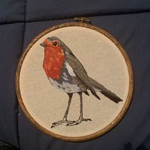 Mi Proyecto del curso: Pintar con hilo: técnicas de ilustración textil. Embroider project by Maria Jesus Martínez Montenegro - 08.04.2020