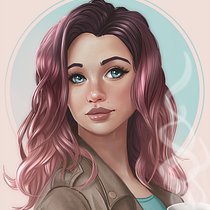 Super happy with my final project!. Projekt z dziedziny Projektowanie postaci, R, sunek c, frow, Ilustracja c, frowa, Malarstwo c, frowe,  R, sunek, Trad, c, jna ilustracja i Portret użytkownika Stephanie Shimerdla - 31.07.2020