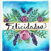 Tarjeta de felicitación . Un progetto di Bozzetti di Julisa Aguilar - 31.07.2020
