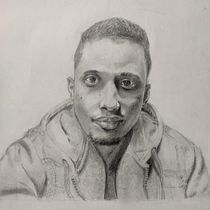 My project in Realistic Portrait with Graphite Pencil course. Realistic Drawing project by nadel9003 - 07.31.2020
