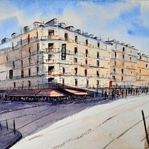 Mi Proyecto del curso: Dibujo arquitectónico con acuarela y tinta. Ilustração tradicional e Ilustração arquitetônica projeto de Lola García - 31.07.2020