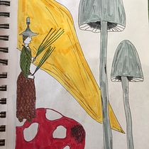 My project in The Art of Sketching: Transform Your Doodles into Art course. Children's Illustration & Ink Illustration project by Lauren Schauf - 07.31.2020