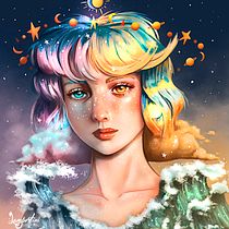 Mi Proyecto del curso: Retratos digitales de fantasía con Photoshop. Digital Illustration project by Alejandro Lambertini - 07.25.2020