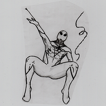 Mi Proyecto del curso: Ilustración para cómics; anatomía de un superhéroe. Mi Spider-Man.. Un progetto di Disegno e Illustrazione con inchiostro di Andrés Alvarado - 31.07.2020