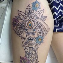 Mi Proyecto del curso: Tatuaje para principiantes. Un proyecto de Diseño de tatuajes de Raul Rejon Solis - 06.02.2021