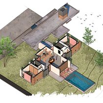 Proyecto Ilustración digital de proyectos arquitectónicos. Architecture, Architectural Illustration, and 3D Modeling project by Jose Chávez - 08.01.2020